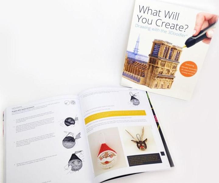 Produktbild 3Doodler Buch - Knyga von Projekten in 3D