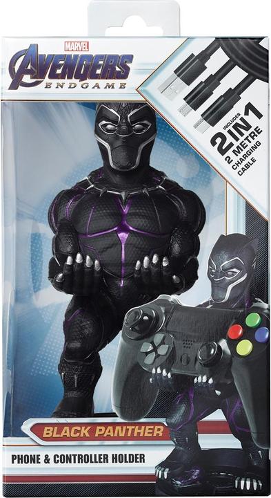 Produktbild Exquisite Gaming Marvel Comics: Black Panther Cable Guy (Xbox 360, Switch, PS5, Xbox Series X, PC, Mac, Xbox One S, PS4)