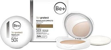 Actual product image be quiet! Skinprotect Maq Compact SPF50 Clara (Suntan cream, SPF 50, 10 g)
