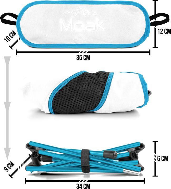 Actual product image Normani Ultraleichter Campingstuhl „Moak“ - 8511