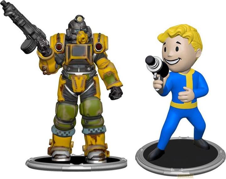 Image du produit Toynk Toys Fallout Minifigures Lot de 2 A Excavator & Vault Boy (Gun) 7 cm