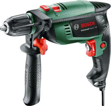 Actual product image Bosch Home & Garden wiertarka udarowa UniversalImpact 700W + zestaw akcesoriów x-line (Electrical connection)