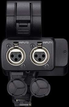 Actual product image Sony XLR K2M adapter kit and microphone (Camera-specific microphone)