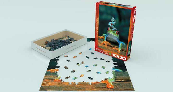 Actual product image Eurographics Red-eyed Tree Frog (1000 pieces)