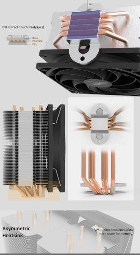 Produktbild Zalman Performa ST CPU cooler (CNPS10X) (135 mm)
