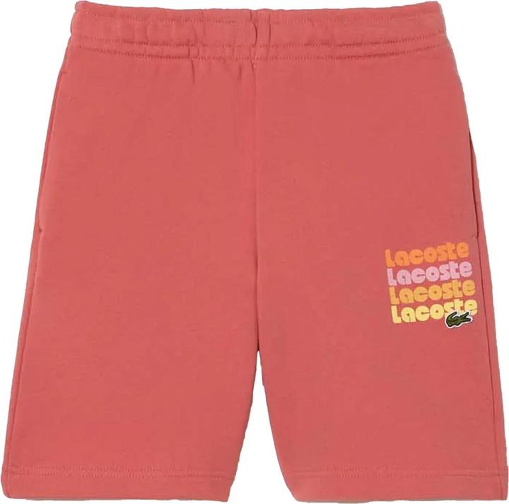 Actual product image Lacoste Childrens/Kids Fleece Print Shorts (140)