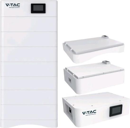 Actual product image V-TAC OHS35K100 Battery pack 35 kWh High voltage Stackable storage batteries Integrated BMS 35