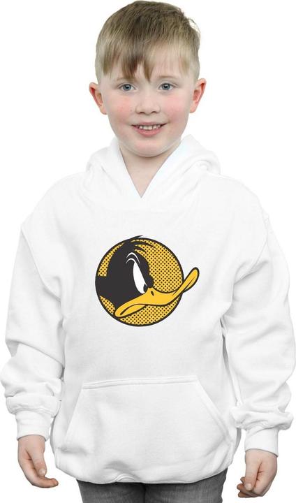 Produktbild Looney Tunes Daffy Duck Dotted Profile Kapuzenpullover Jungen (140, 146)