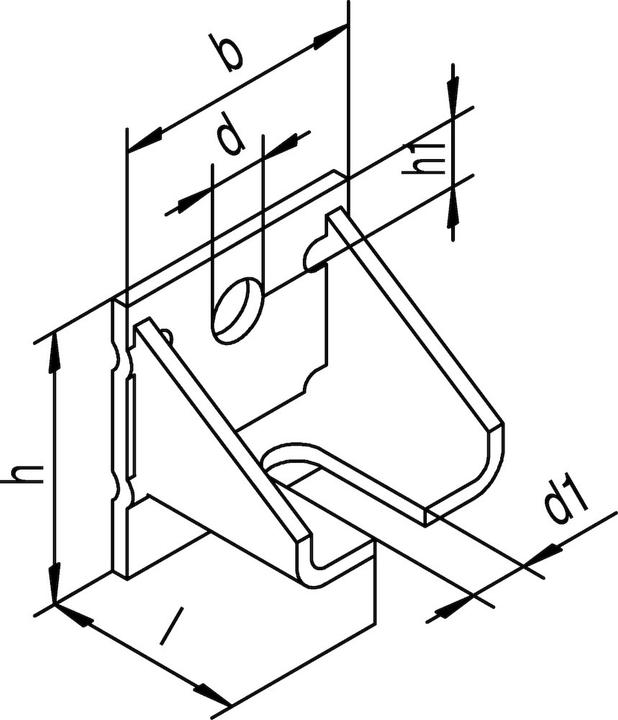 Produktbild Helm Wandwinkel
