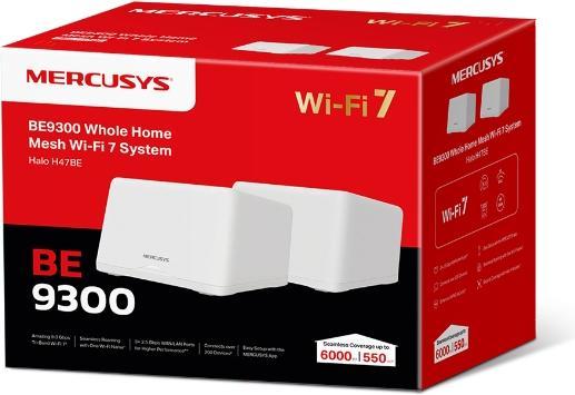 Actual product image TP-Link MERCUSYS BE9300 SISTEMA MESH WI-FI 7