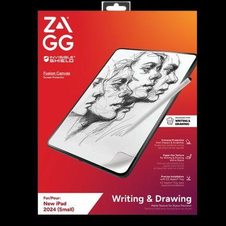 Actual product image Zagg InvisibleShield Fusion Canvas Antibacterial Protective Film Imitating Paper for iPad Pro 11&quo (1 Piece, IPad Pro 11)