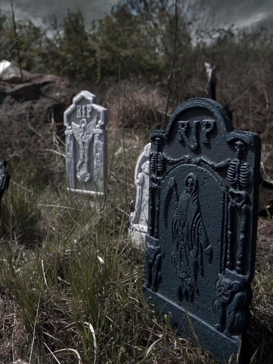 Produktbild Europalms Halloween Grabsteinset "Friedhof"