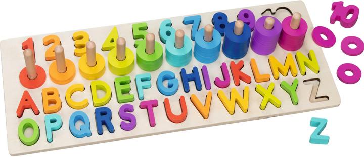 Produktbild Goki Alphanumerisches Puzzle (91 Teile)