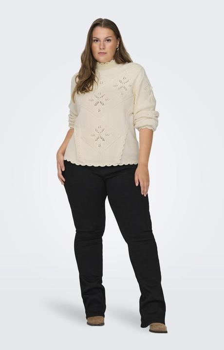 Actual product image Only Knit Fit High Closed Curve Pullover Knitted jumper (S)