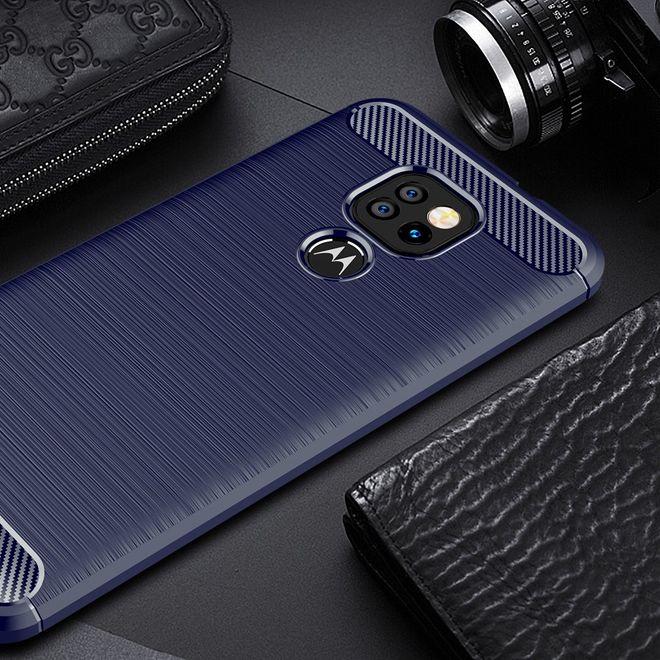 Actual product image MU Style Carbon Fiber TPU Softcase Series (Motorola Moto G9 Play)