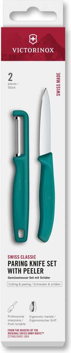 Produktbild Victorinox Gemüsemesser m.I-Sch. grün 2t (8 cm)