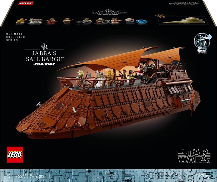 LEGO Jabbas Segelbarke (75397, LEGO Seltene Sets, LEGO Star Wars)