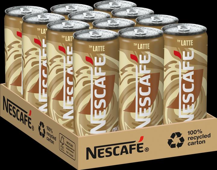Nescafé Iced Coffee Latte (12 x 25 cl, 3315 g)