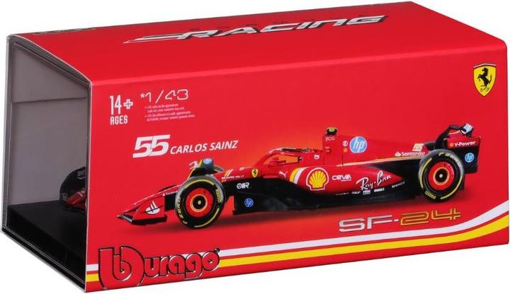 Produktbild Bburago Ferrari F1 SF-24 1/43 Sainz 2024