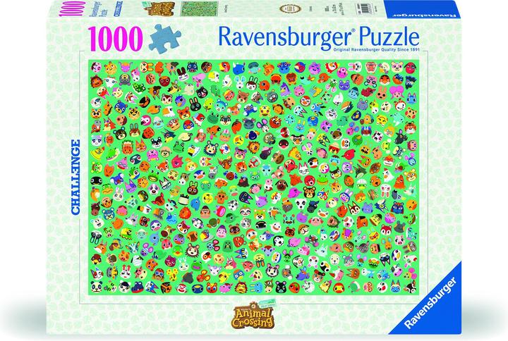 Actual product image Ravensburger Animal Crossing (1000 pieces)