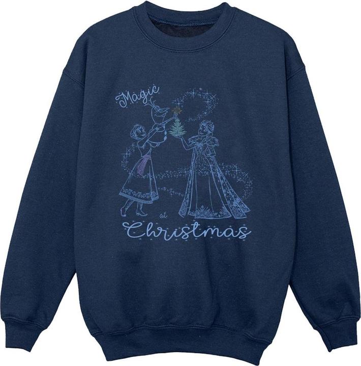 Disney Frozen Magic Christmas Sweatshirt Jungen