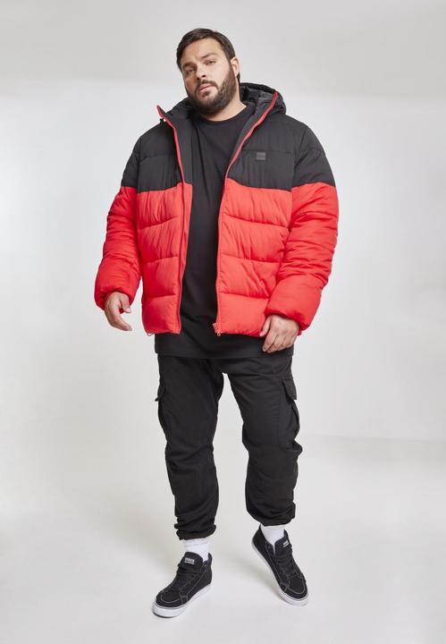 Immagine prodotto Urban Classics Giacca Puffer 2-Tone con cappuccio (M)
