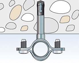 Produktbild Fischer Schraubabstandsschelle AM 63