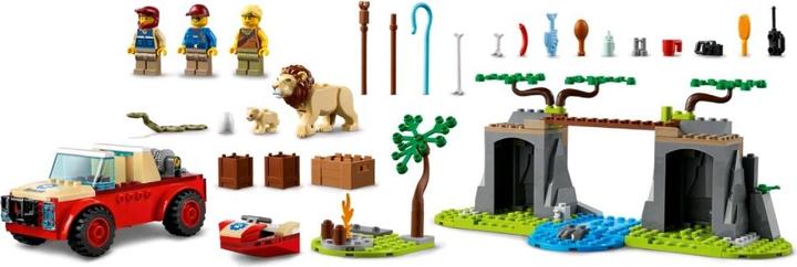 Image du produit LEGO Véhicule tout-terrain de sauvetage des animaux (60301, LEGO City)