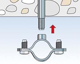 Produktbild Fischer Schraubabstandsschelle AM 32