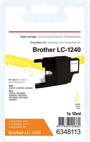 Produktbild Office Depot Tintenpatrone Kompatibel Brother LC1240Y Gelb (Y)