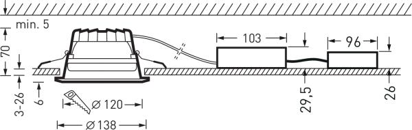 Produktbild Trilux LED-Downlight (1400 lm)