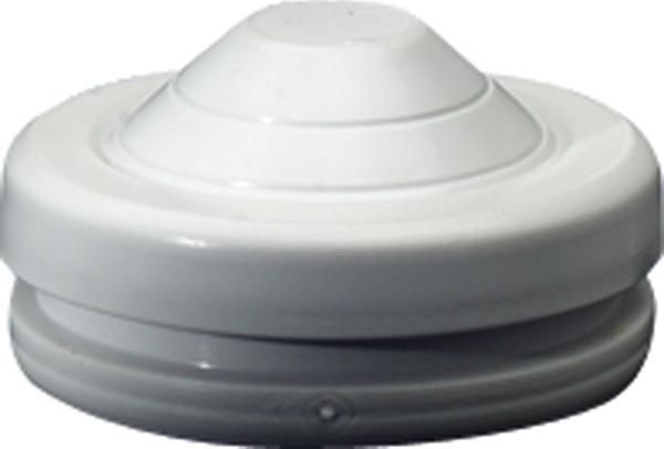 Produktbild Hensel Ste 36 V Steckstutzen Plattenstärke (max.) 4 mm Lichtgrau 20 St.