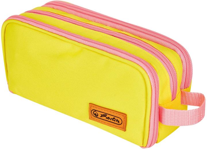 Image du produit Herlitz Paresseux double néon jaune/rose