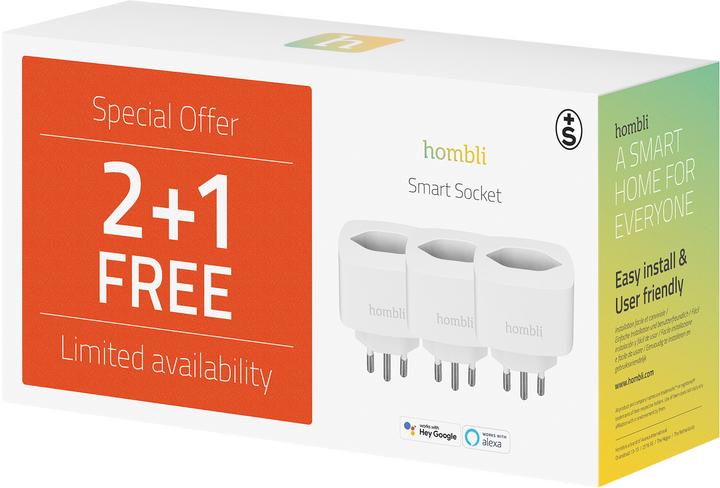 Image du produit Hombli Smart Swiss Socket 2+1