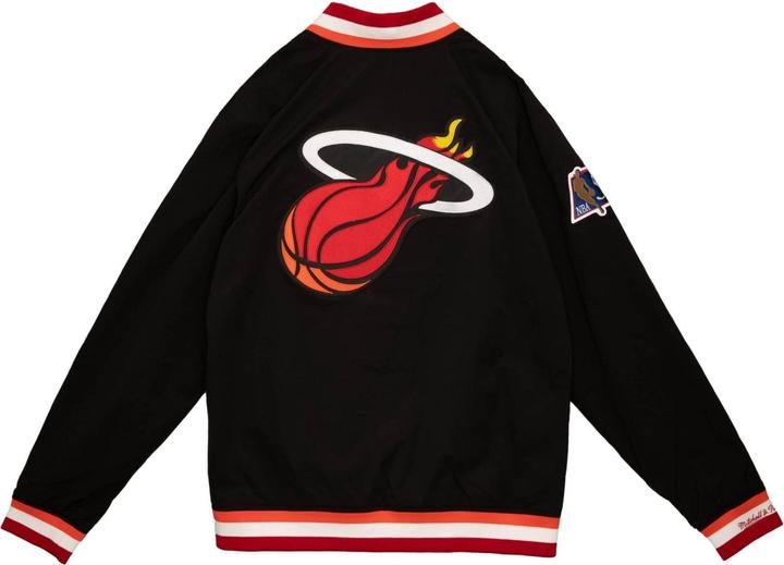Actual product image Mitchell & Ness NBA Miami Heat Warm Up Jacket Men (M)