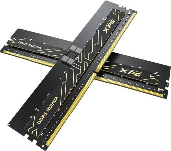Produktbild Adata DDR5 32GB 6400-32 K2 XPG AICORE RDIMM black (2 x 16GB, 6400 MHz, DDR5-RAM, R-DIMM)