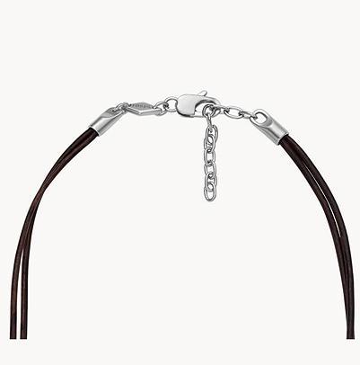 Actual product image Fossil Vintage Casual (18 cm, Stainless steel, Leather)