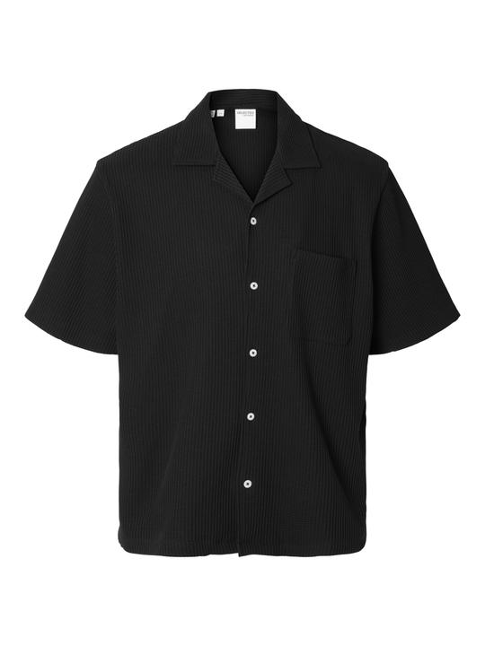 Immagine prodotto Selected Homme Camicia a maniche corte con struttura Waffle (S)