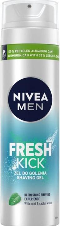 NIVEA Men Fresh Kick żel do golenia 200ml (200 ml)