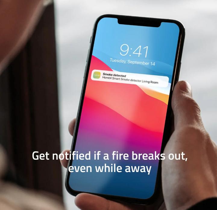 Produktbild Hombli Smart Smoke Detector