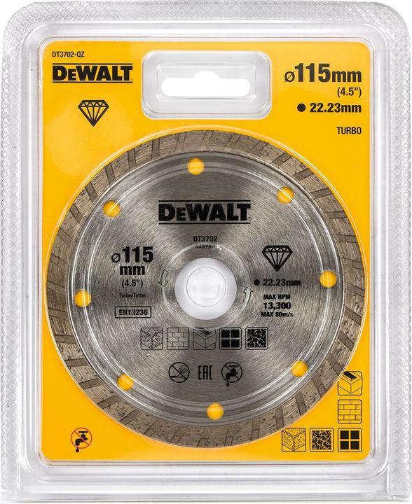 Produktbild DeWalt Diamanttrennscheibe Eco1 Turbo 115mm