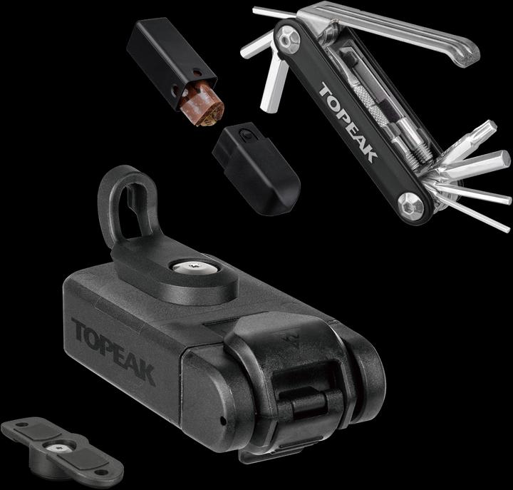 Produktbild Topeak Ninja Master+ TOOLBOX T11, inkl. Tubi 11 Ninja Halterung