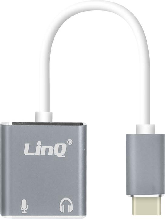 Actual product image LinQ USB-C / Micro + 3.5mm jack adapter (USB Type C, 3.5mm jack)
