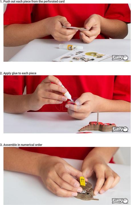 Immagine prodotto Eugy Meerkat - 3D Kit modello di figure in cartone