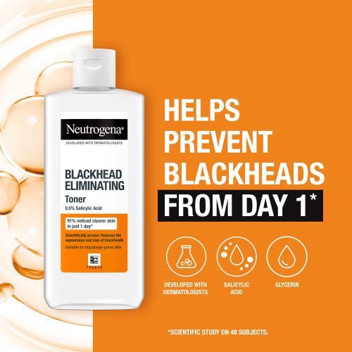 Actual product image Neutrogena Blackhead Eliminating Toner (200 ml)