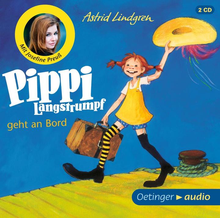 Pippi Longstocking Goes On Board (Josefine Preuss, Frank Gustavus, Katrin Angel King, Cäcilie Heinig, Astrid Lindgren, German)