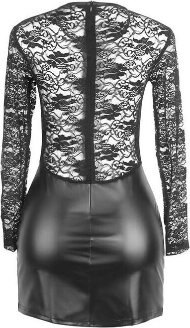 Actual product image Subblime - 955601 LONG SLEEVE DRESS WITH BLACK LACE L/XL (XL)