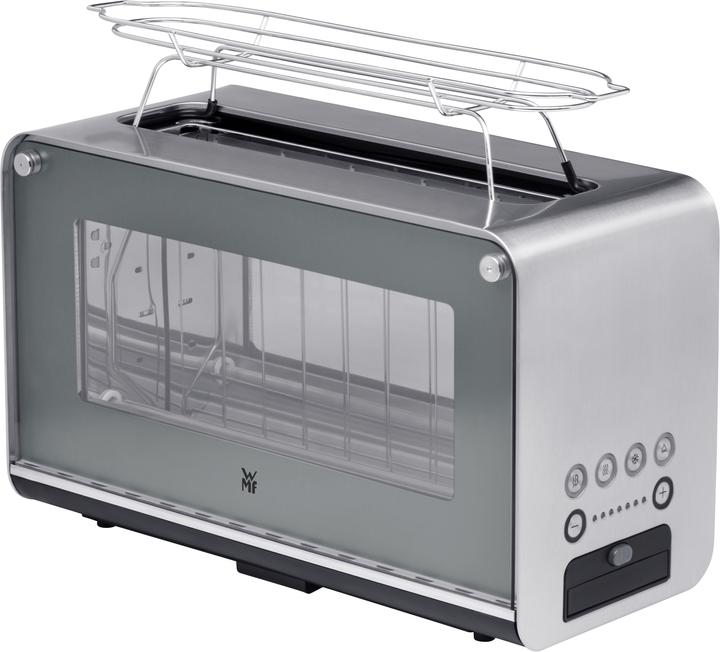 Produktbild WMF Lono Glas-Toaster mit Brötchenaufsatz