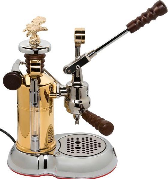 Image du produit La Pavoni LPLESC01EU, Machine à espresso Esperto Competente, Chrome/or (Prise UE)