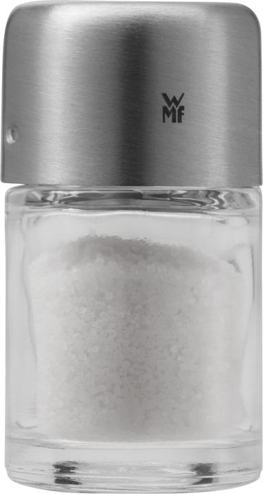 Produktbild WMF Salz und Pfefferstreuer Set 2tlg Streuer klein Bel Gusto Edelstahl matt (Pfeffer, Salz)